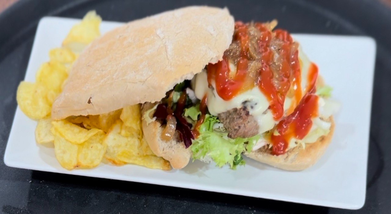 Tortodillo de hamburguesa de buey