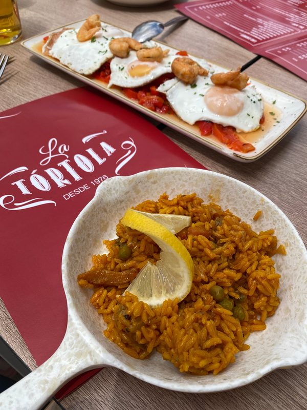 Paella de marisco