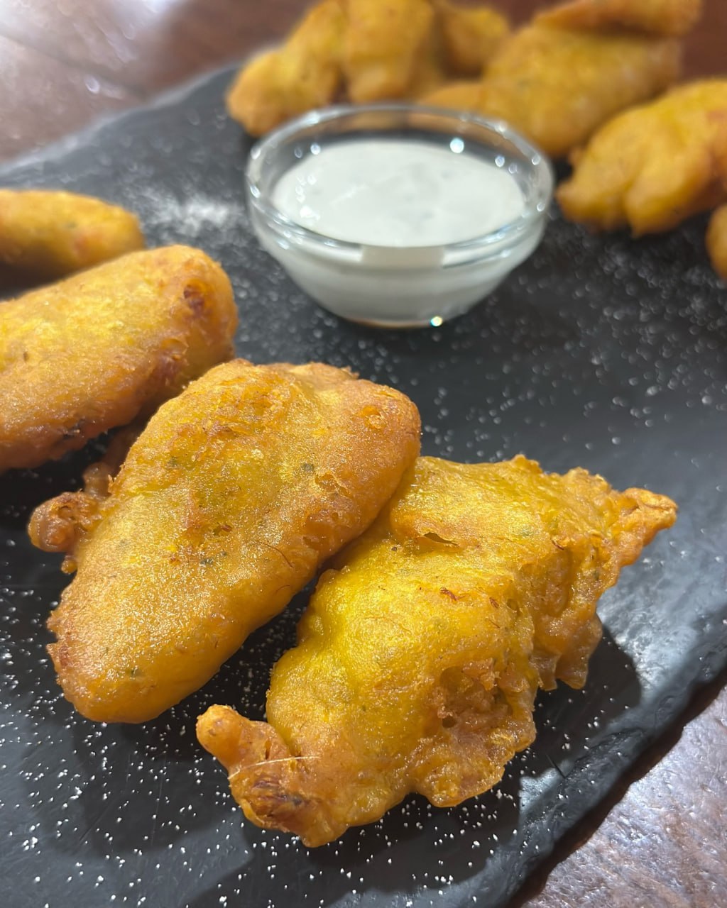 Buñuelos de bacalao