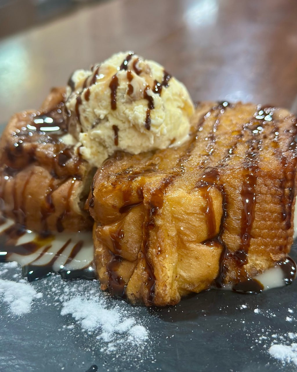 Torrija de pan brioche